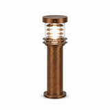 Oriva - Outdoor LED Bollard Light IP65 Solar or Hardwired