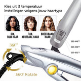 Max Prime - 2-in-1 Hair Styler & Rotating Curling Iron