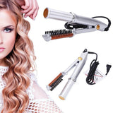 Max Prime - 2-in-1 Hair Styler & Rotating Curling Iron