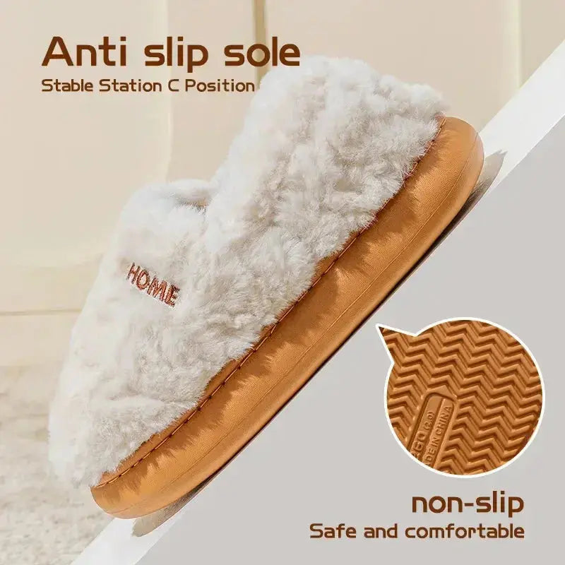 Microwavable Heated Slippers - Women's Warming Comfort