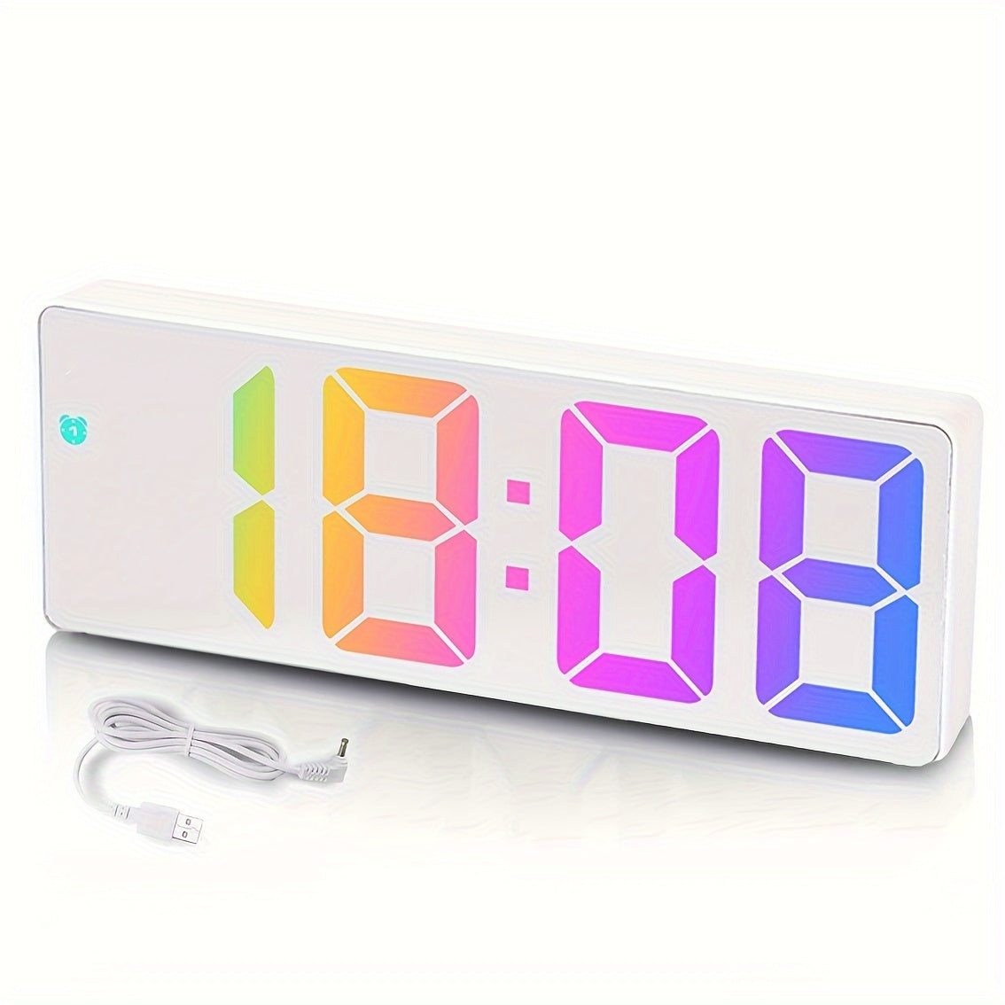 Mira - LED Silent Alarm Clock with Sound Detection & Adjustable Brightness