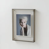 Modern Acrylic Photo Frame - Minimalist Transparent Design