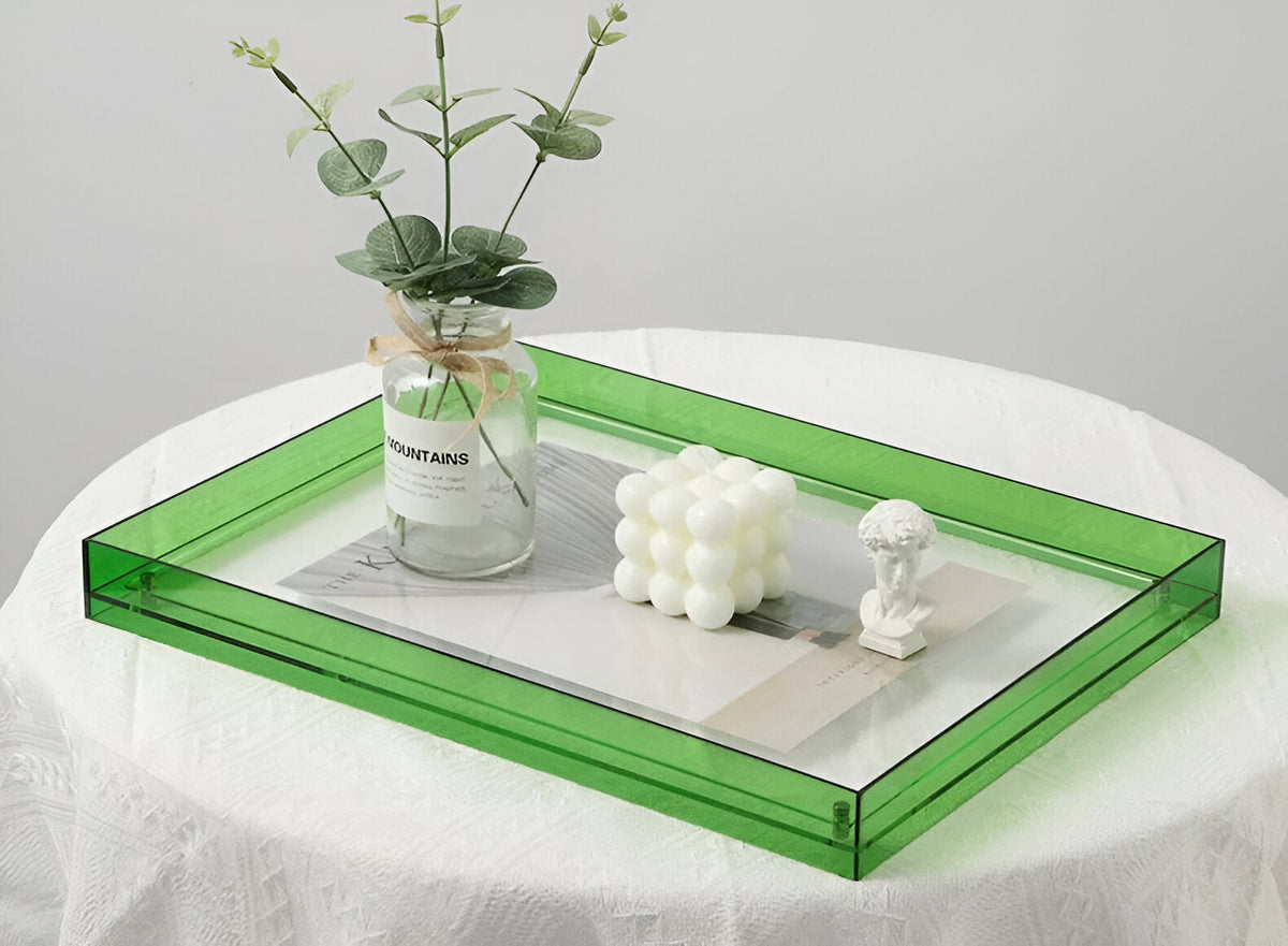 Modern Acrylic Photo Frame - Minimalist Transparent Design
