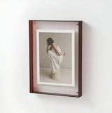 Modern Acrylic Photo Frame - Minimalist Transparent Design