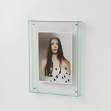 Modern Acrylic Photo Frame - Minimalist Transparent Design