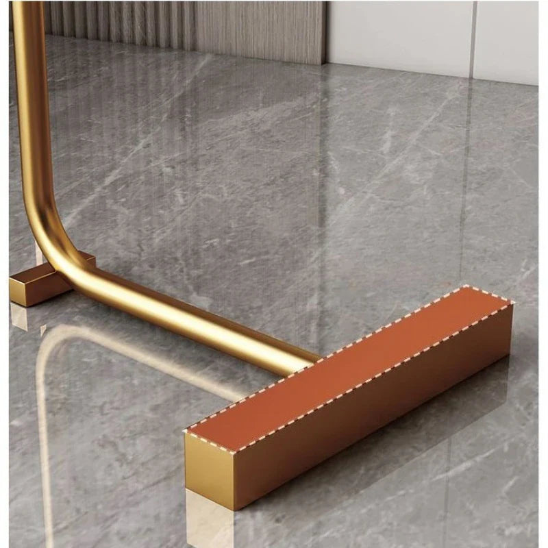 Modern C-Shaped Side Table - Portable Small Bedside End Table