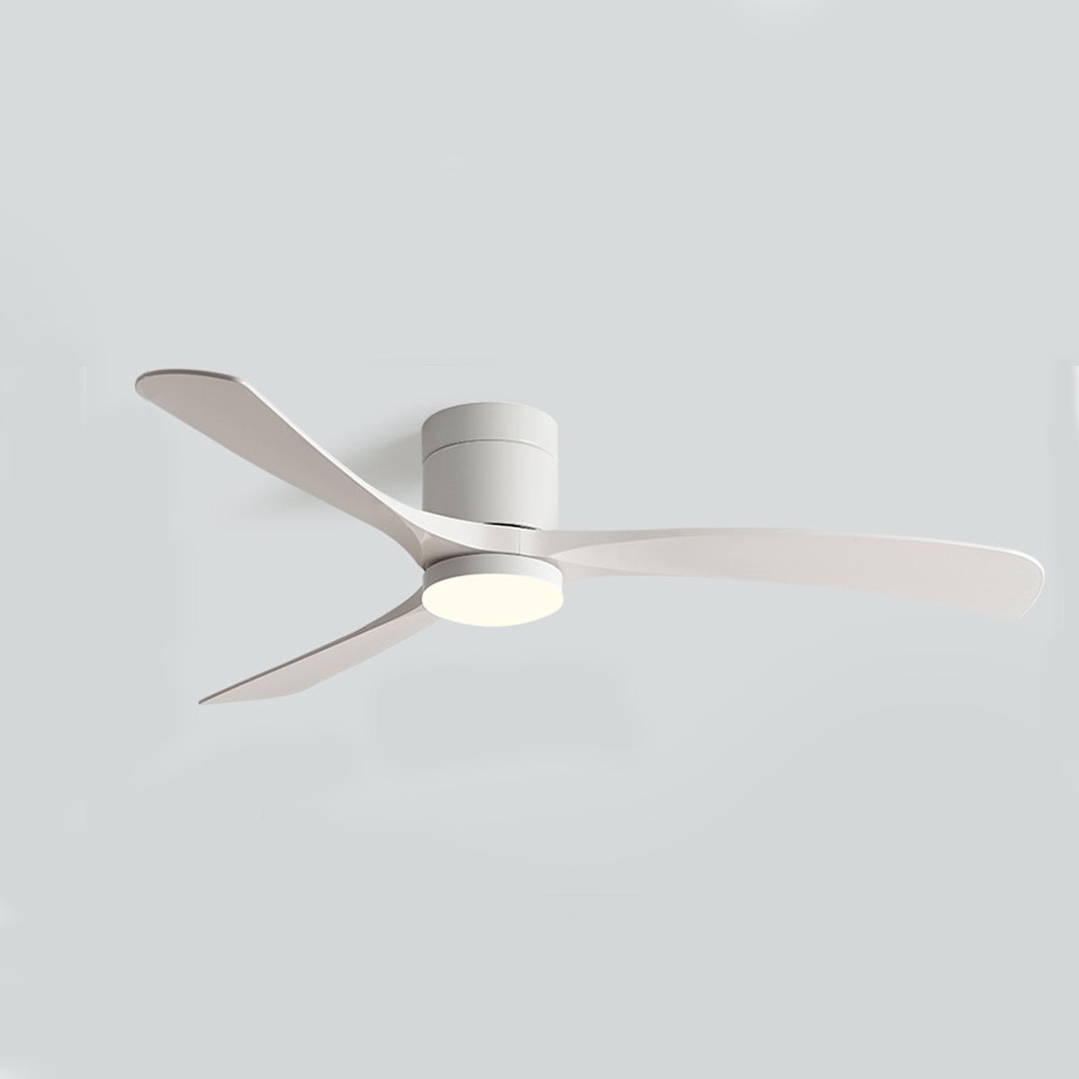 Modern Ceiling Fan with Dimmable Light & Remote Control - 6 Speeds