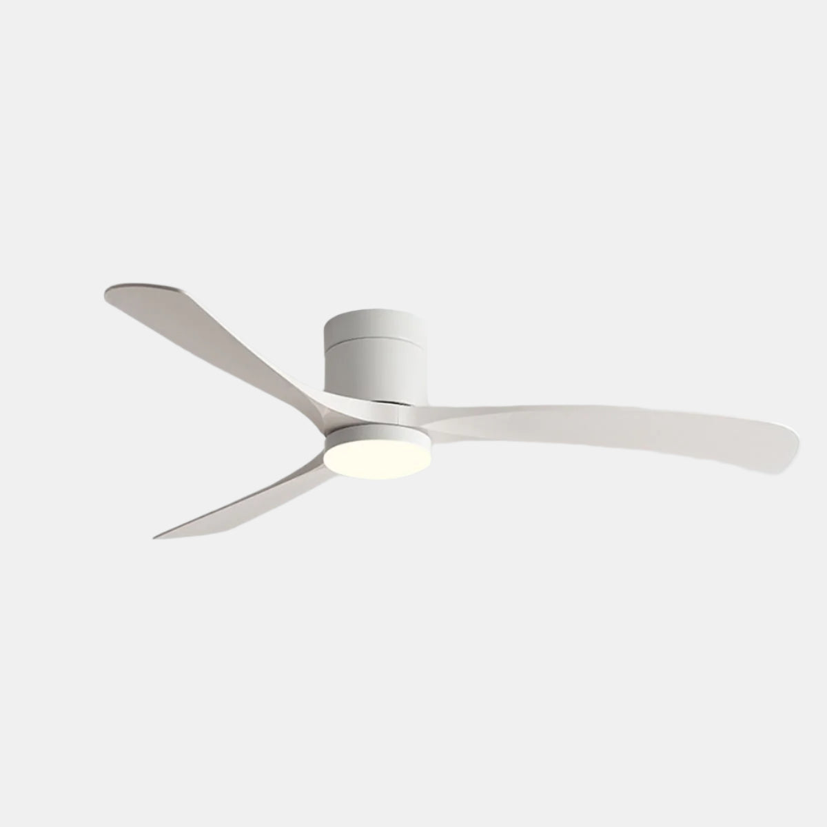 Modern Ceiling Fan with LED Light, Remote & Quiet Operation