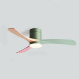 Modern Ceiling Fan with LED Light, Remote & Quiet Operation