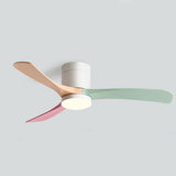 Modern Ceiling Fan with LED Light, Remote & Quiet Operation