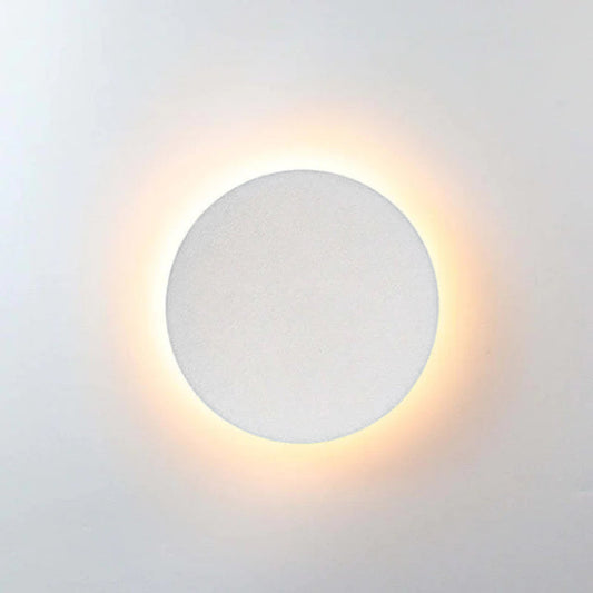 Modern Compact Outdoor Wall Light - Dual LED Uplight & Downlight