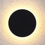 Modern Compact Outdoor Wall Light - Dual LED Uplight & Downlight