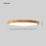 Modern Dimmable LED Ceiling Light with Adjustable Ambience