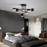 Modern Flush Mount Ceiling Light Fixture - Adjustable LED Lighting
