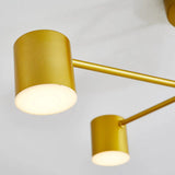 Modern Flush Mount Ceiling Light Fixture - Adjustable LED Lighting