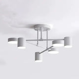 Modern Flush Mount Ceiling Light Fixture - Adjustable LED Lighting