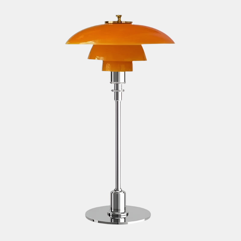 Modern Table Lamp with Glass Shade for Cozy Atmosphere