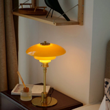 Modern Table Lamp with Glass Shade for Cozy Atmosphere