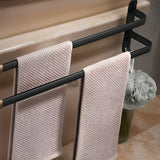 Neyora 3-Tier Wall Mounted Towel Rack - Durable Aluminum Bathroom Storage