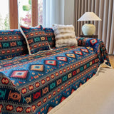 Nomad Dream - Vintage Boho Sofa Cover for Pets, Geometric Design