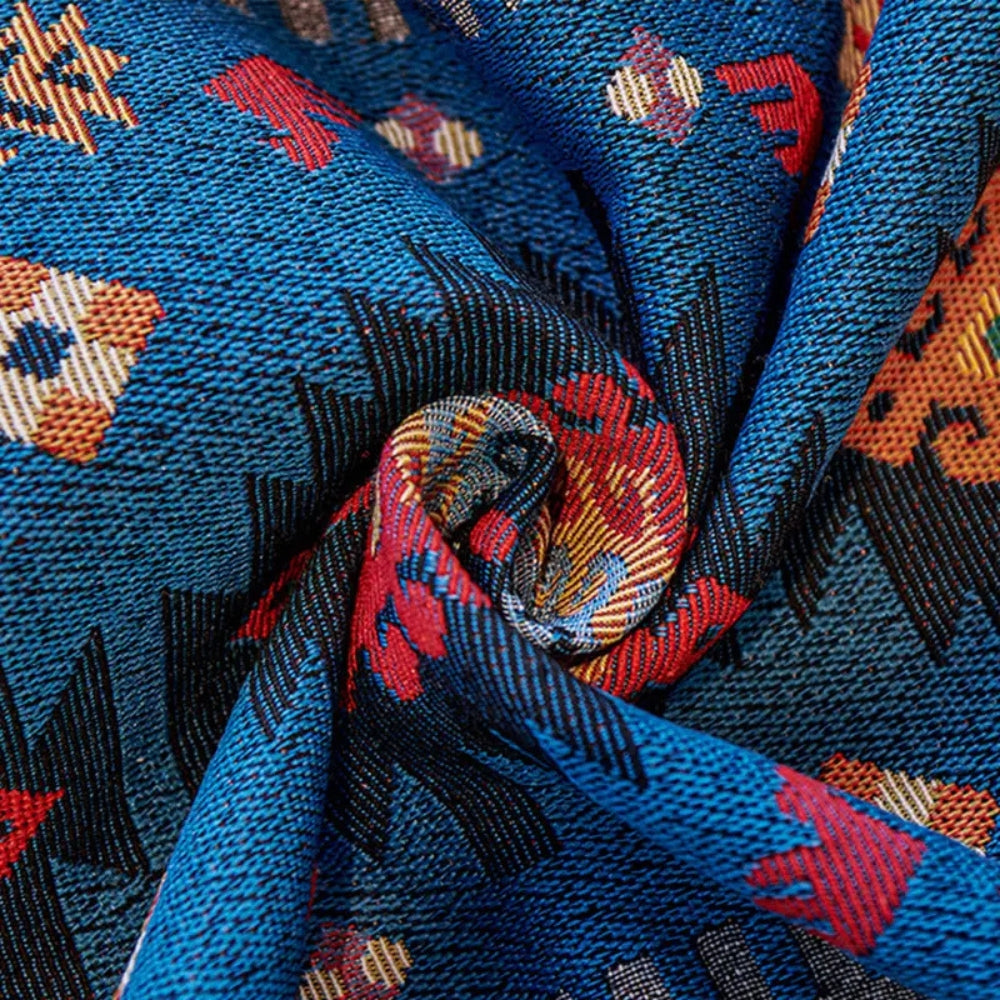 Nomad Dream - Vintage Boho Sofa Cover for Pets, Geometric Design