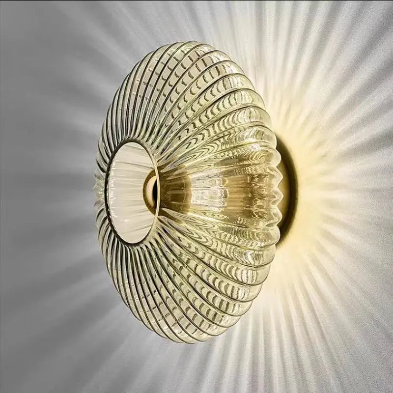 Nordic Glass Wall Lamp - Elegant Wall Sconces for Indoor Lighting