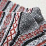 Nordic Winter Socks - Cozy Wool Blend with Scandinavian Patterns