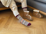 Nordic Winter Socks - Cozy Wool Blend with Scandinavian Patterns