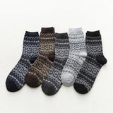 Nordic Winter Socks - Cozy Wool Blend with Scandinavian Patterns