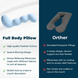 Memory Foam Body Pillow for Side Sleepers
