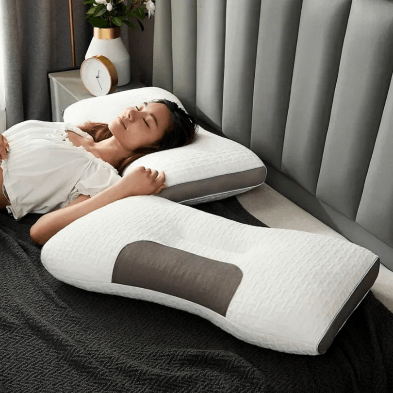 Orthopedic Pillow - Best Pillow for Neck Pain Relief, Adjustable Height
