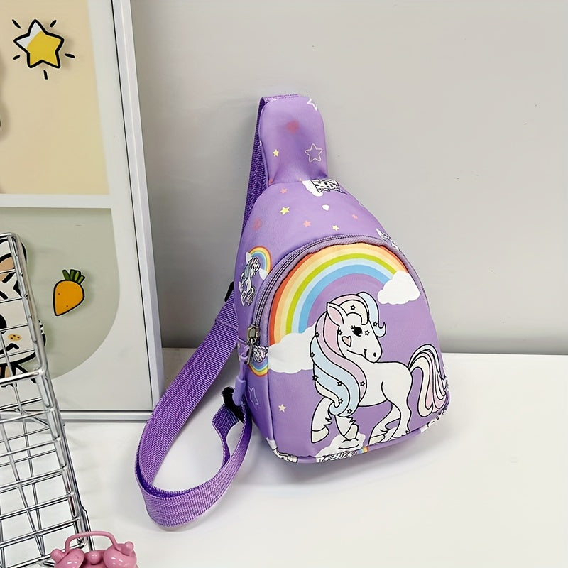 Piko Mini Unicorn & Dinosaur Shoulder Bag for Kids, 3-6 Years
