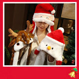 Plush Santa Hat for Adults - Classic Christmas Holiday Hat