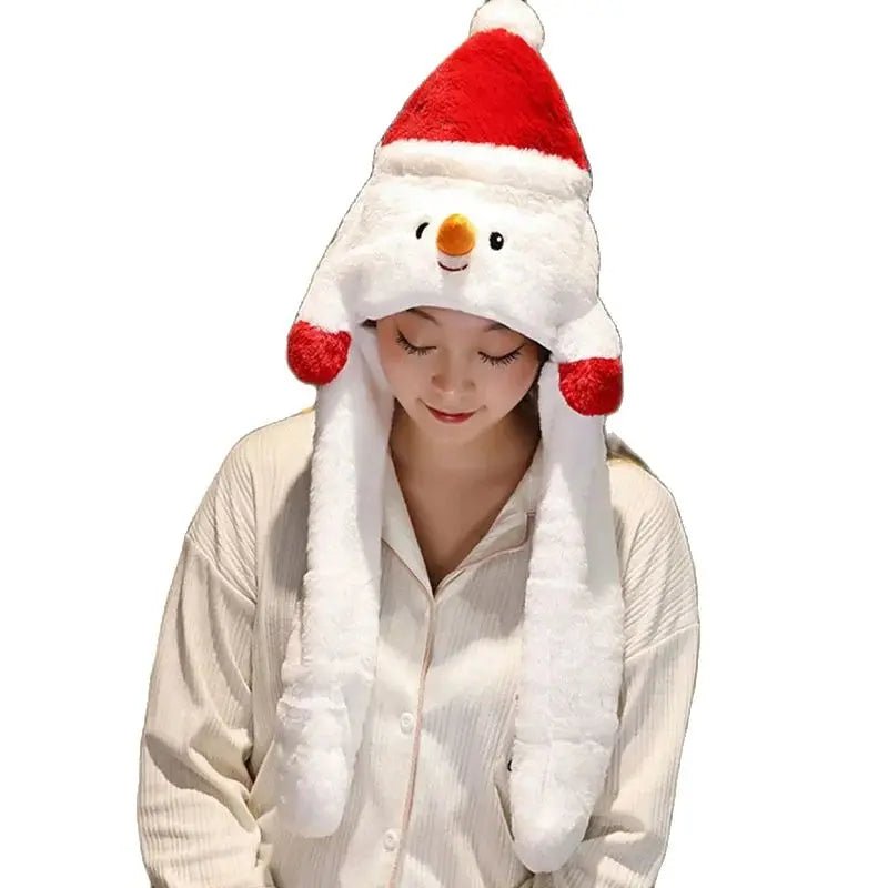 Plush Santa Hat for Adults - Classic Christmas Holiday Hat