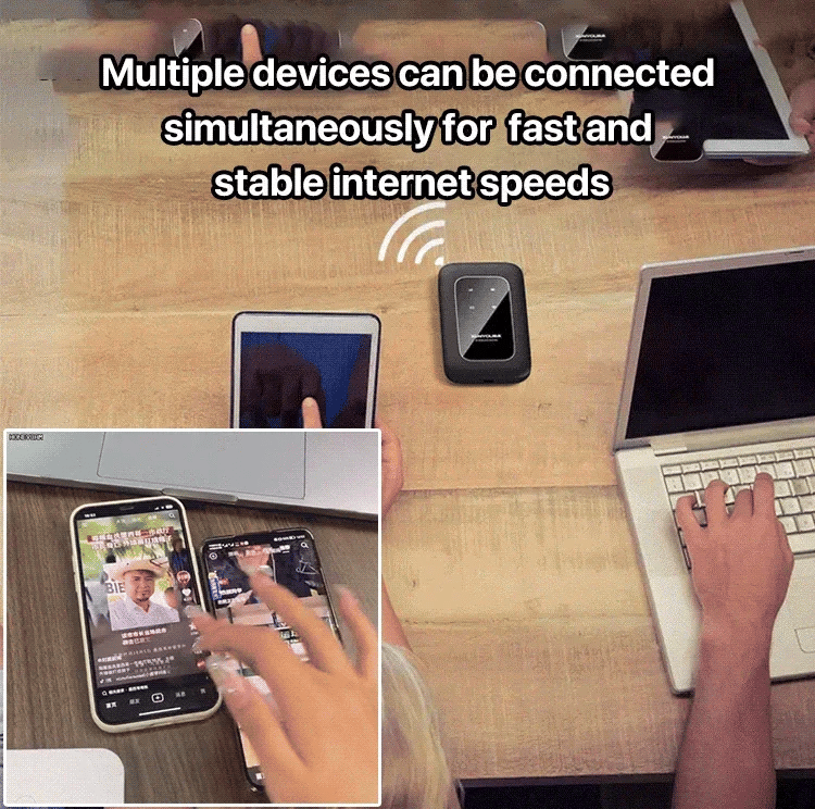 Portable 5G WiFi Router - High-Speed Internet Hotspot