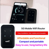 Portable 5G WiFi Router - High-Speed Internet Hotspot