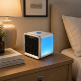 Portable Air Cooler - 3-in-1 Evaporative Cooling Fan with LED Light