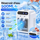Portable Air Cooler - 3-in-1 Misting Fan with Rechargeable Battery