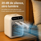 Portable Air Cooler - 3-in-1 Misting Fan with Rechargeable Battery