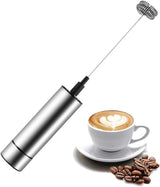 Portable Electric Milk Frother - Cordless Handheld Foam Mixer