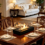 Portable Smokeless Fire Pit Tabletop - Elegant Outdoor & Indoor Use