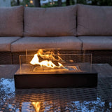 Portable Smokeless Fire Pit Tabletop - Elegant Outdoor & Indoor Use