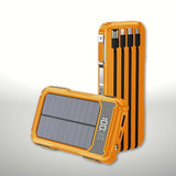 PowerFlex - 20,000mAh Portable Solar Phone Charger with Fast USB Charging
