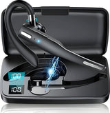 Premium Wireless Bluetooth Headset with Noise Cancelling & Dual Microphone