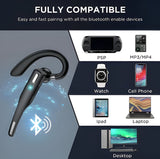 Premium Wireless Bluetooth Headset with Noise Cancelling & Dual Microphone