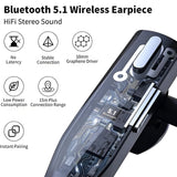 Premium Wireless Bluetooth Headset with Noise Cancelling & Dual Microphone