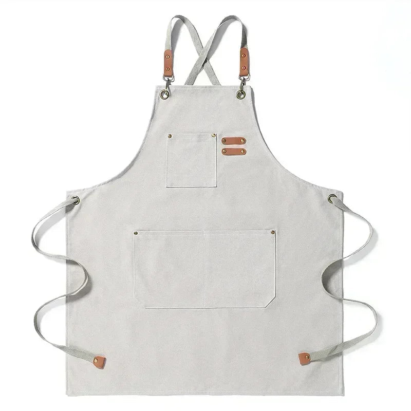 ProWear - Unisex Heavy-Duty Canvas Work Apron with Pockets