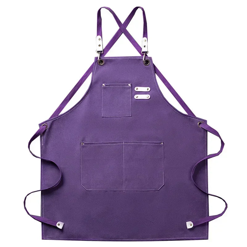 ProWear - Unisex Heavy-Duty Canvas Work Apron with Pockets