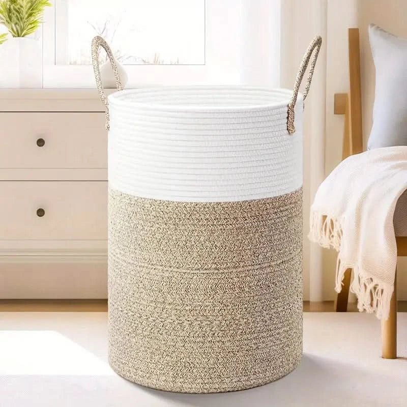 RopeBasket - Stylish Woven Cotton Storage Solution