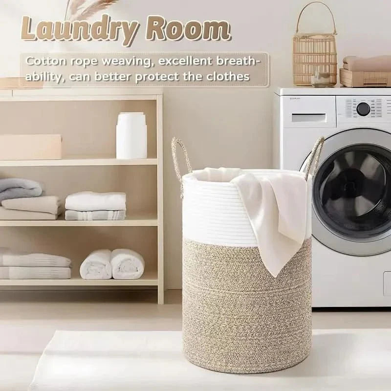 RopeBasket - Stylish Woven Cotton Storage Solution